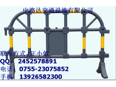 塑料铁马哪家最便宜？深圳中路达塑料护栏厂家直销图1