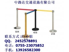 喷塑伸缩隔离一米线哪家最便宜？伸缩隔离带厂家首选深圳中路达图1