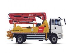 21米小型混凝土泵车租赁图1