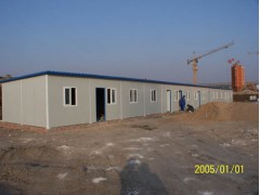 彩钢平活动房图1