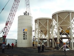 水泥罐片状水泥仓水泥储料罐图2