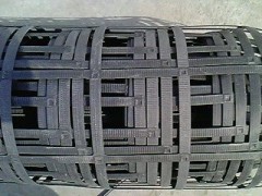 凸结点钢塑土工格栅图1