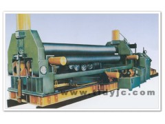 水平下调式三辊卷板机图1