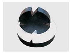 圆板坡形橡胶支座图1