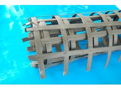 双向钢塑粘焊土工格栅图1