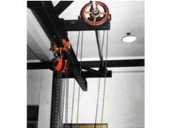 LSX型手动单梁悬挂起重机图1