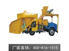 厂家直销ZLP35马力一拖二单料斗无驾驶室自动上料喷浆车图1