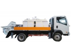 80型车载混凝土输送泵图1