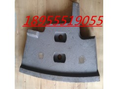 三一重工3000型混凝土搅拌站叶片，衬板配件图1