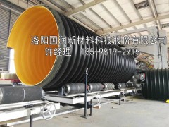 海绵城市建设400mmHDPE钢带波纹管图2