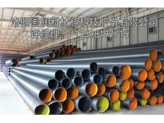 洛阳钢带增强聚乙烯螺旋波纹管|300钢带波纹管厂家价格图1