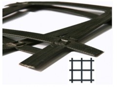 高强凸结点钢塑土工格栅图1