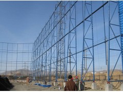 防风抑尘网 镀锌挡风板 浸塑防尘网 煤场佳谋厂家直销图3