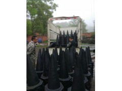 宜昌氯丁路锥反光路障锥道路安全警示雪糕筒桶反光圆锥交通图3