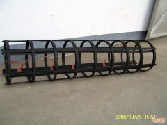 80KN凸结点钢塑土工格栅图1