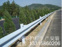 阿坝九寨沟县波形护栏工程道路两侧安全防撞栏重建工程四川越琪图2