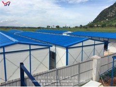 厂家生产活动板房 工程建设彩板房 出口活动板房图1