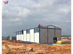 上海活动房厂家生产 彩钢板活动房 临时房办公室 安置房图1