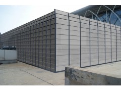 顶部折角型声屏障 高速公路铁路高架轻轨隔音降噪声屏障图2