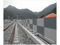 铁路声屏障 高速公路铁路高架轻轨隔音降噪声屏障图1