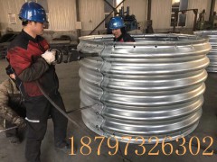 西藏那曲厂家直销镀锌金属波纹管 优质钢波纹管 拼装波纹管图2