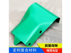 交通安全设施护栏板端头 喷塑镀锌护栏板端头 波形护栏板端头图3