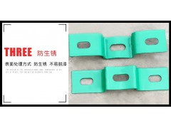 高速公路波形护栏板托架 桥形喷塑托架 护栏板桥型镀锌托架图3