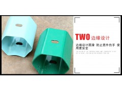 防阻块 镀锌喷塑防阻块 防阻块厂家 波形护栏防阻块 厂家直销图2