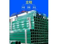 立柱 法兰立柱 三波护栏立柱 立柱厂家 护栏板立柱 方立柱图2