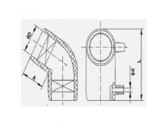 PE管件 全新料 DN20-DN1600 弯头 三通 直通图1