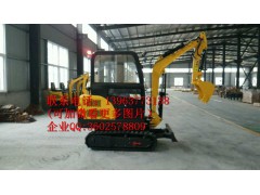 金尊JZ-100型履带式液压挖掘机  农村化粪池挖坑机价格图2