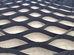 塑料特制销钉插接土工格室增强连接处拉力图1