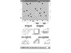 四川乐山询价菱形框格模具图1