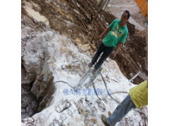 供应大石头破开设备_石头劈裂机图2