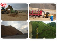 边坡支护、草籽播种、泥土喷播机/客土喷播机厂家直销图1