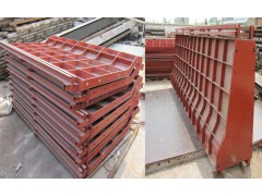 护栏模板出租,防撞护栏模板租赁,桥梁护栏钢模板图1