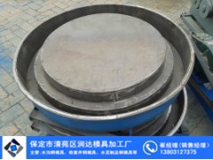 井盖钢模具 带钢边水泥井盖图2