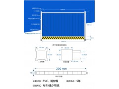 佛山大成交通设施厂家 2米PVC围挡 围挡厂家 施工工程围避图1