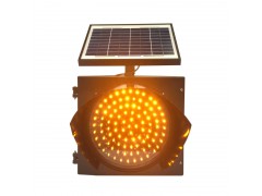 佛山大成交通设施厂家 太阳能黄闪灯 太阳能黄闪灯厂家直销图1