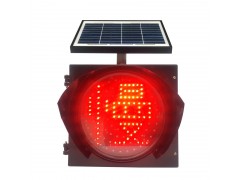 佛山大成交通设施厂家 太阳能黄闪红慢灯 黄闪红慢灯厂家直销图3