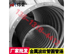 内蒙古通辽滑坡护洞金属波纹管圆管涵-金属波纹管拼装圆管涵图1