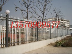 湛江锌钢护栏厂家供应热销款小区外墙防护栏杆 学校围墙栅栏图1