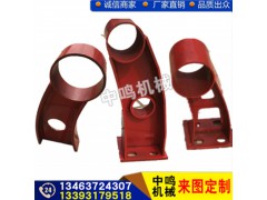 桥梁护栏支架 铸铁防撞保护栏 铸铁支架 桥梁护栏支座护栏底座图2