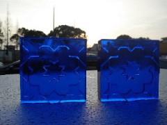 水晶装潢片 水晶玻璃贴片 水晶玻璃装饰材料 生产厂家 定制生产 沈阳图1