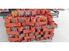 桥梁防撞护栏支架厂家批发牛角形护栏构件图1