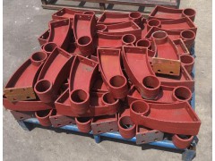 桥梁防撞护栏支架厂家批发牛角形护栏构件图2