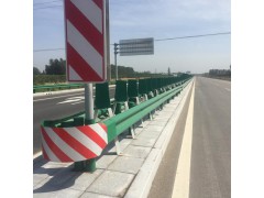 青海高速路三波防撞加强护栏板乡村公路两波波形梁护栏图2