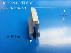 400/430铝镁锰板抗风夹具，铝合金抗风加固夹具图1