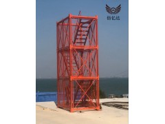 安全梯笼 桥梁施工专用 承载力强 安全牢固 拆装便捷图1