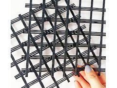 白改黑工程沥青路面用玻纤土工格栅-生产厂家图2